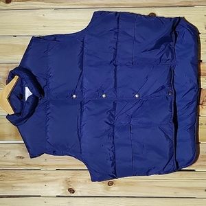 Woolrich Blue Puffer Vest